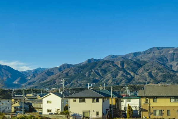 Bergen landschap scène, Japan — Stockfoto