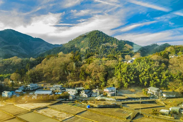 산 풍경 풍경, 일본 — 스톡 사진