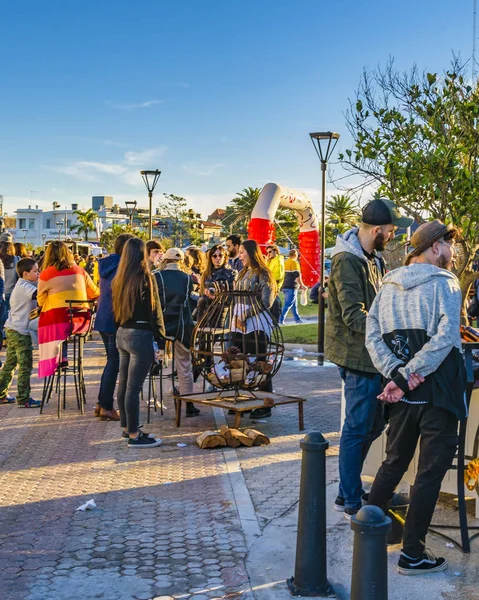 Street Fair-evenement, Montevideo, Uruguay — Stockfoto