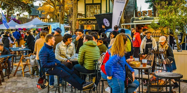 街头博览会活动，蒙得维的亚，乌拉圭 — 图库照片