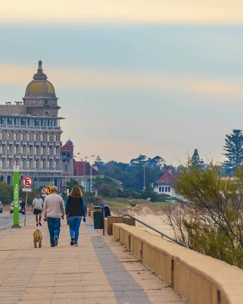 Carrasco Boardwalk, Монтевидео, Уругвай — стоковое фото