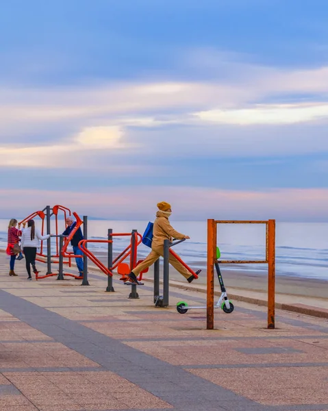 Carrasco Boardwalk, Montevideo, Uruguay — Stockfoto