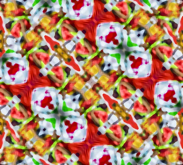 Vibrante patrón colorido mosaico — Foto de Stock