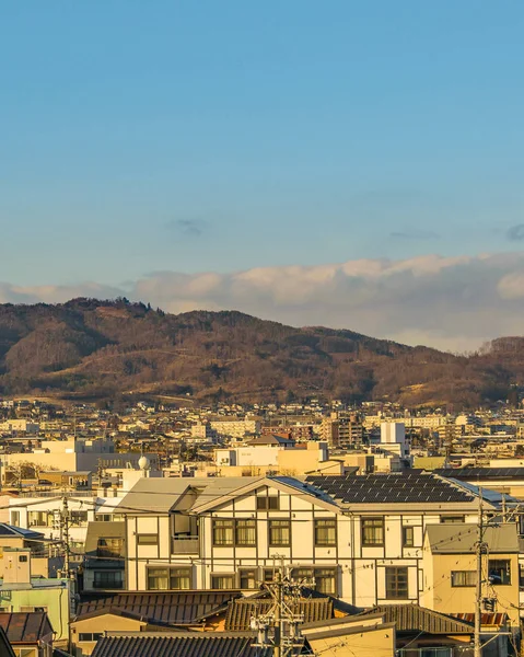 Vista aérea Matsumoto City, Japão — Fotografia de Stock