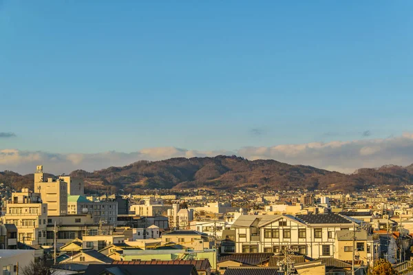 Bovenaanzicht Matsumoto-stad, Japan — Stockfoto