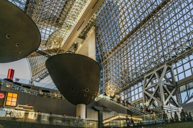 Kyoto İstasyonu İç Görünüm, Japonya