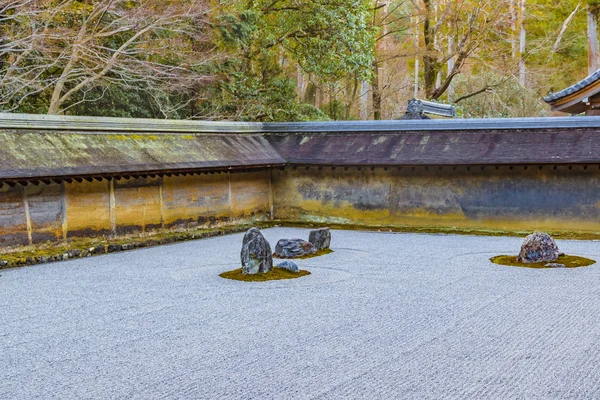 Βουδιστικός ναός Ριότζι, Κιότο, Ιαπωνία — Φωτογραφία Αρχείου