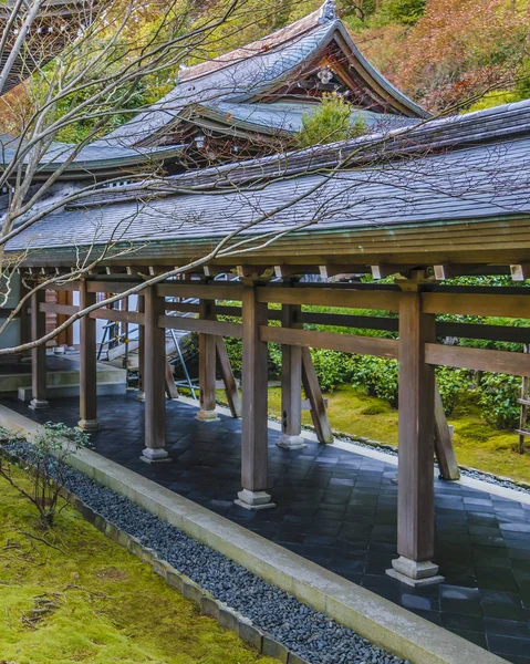 Βουδιστικός ναός Ριότζι, Κιότο, Ιαπωνία — Φωτογραφία Αρχείου