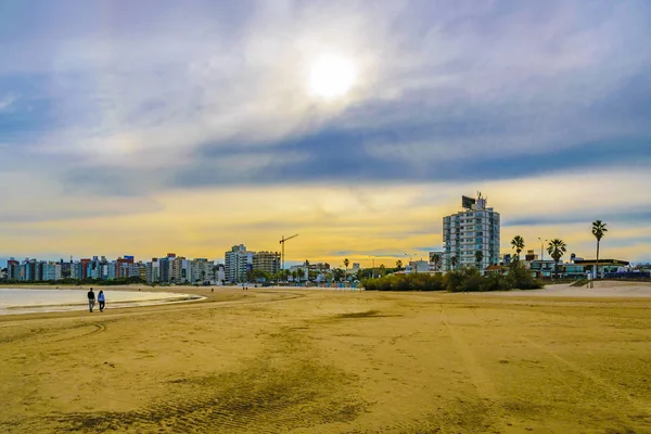 Praia de Malvin, Montevidéu, Uruguai — Fotografia de Stock