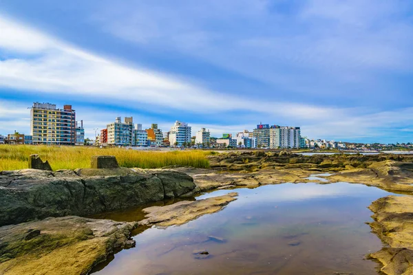 Playa Malvin, Montevideo, Uruguay — Foto de Stock