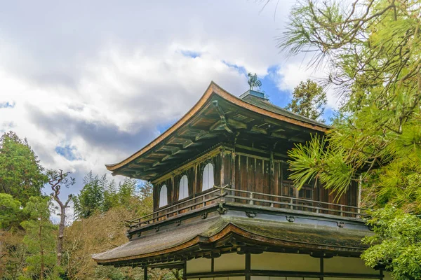 金阁银阁，京都，日本 — 图库照片