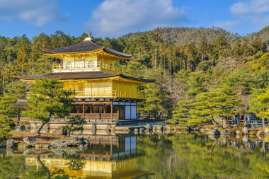 Kinkakuji Altın Pavyonu, Kyoto, Japonya