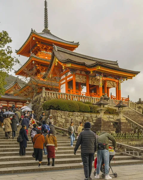 Kiyomizudera ναός, Κιότο, Ιαπωνία — Φωτογραφία Αρχείου