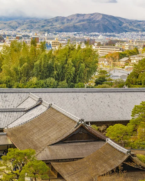Aerial View Traditional District of Kyoto, Japan — Stock Photo, Image