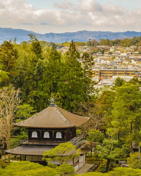 Aerial View Traditional District of Kyoto, Japan — Stock Photo, Image