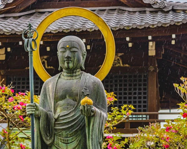 Buddha Sculpture, Higashiyama, Kyoto, Japán — Stock Fotó