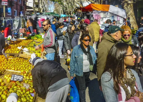 Tristan Narvaja Fair Street, Montevideo, Uruguay