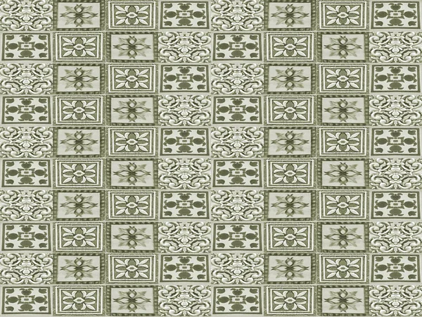 Keramiska plattor collage sömlösa mönster — Stockfoto