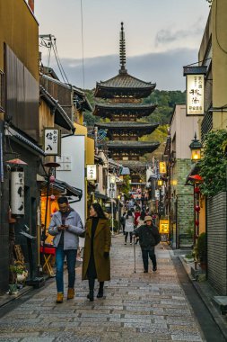 Gion District Urban Scene, Kyoto, Japonya