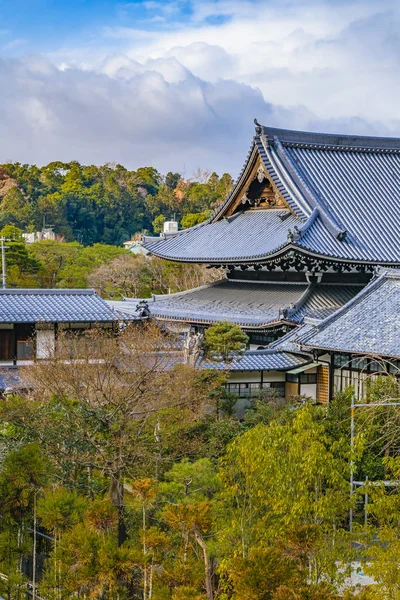 Temple Facade, Kyoto, Japan — Stock Photo, Image