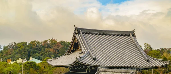 寺庙立面， 京都， 日本 — 图库照片