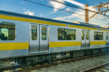 İstasyona Gelen Tren, Tokyo, Japonya