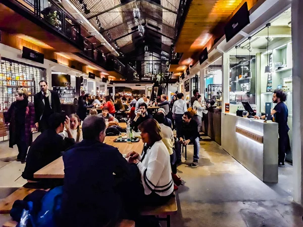 Edificio Food Court Interior, Montevideo, Uruguay —  Fotos de Stock