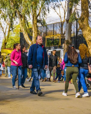 Kırsal Sergide Kalabalık, Montevideo, Uruguay