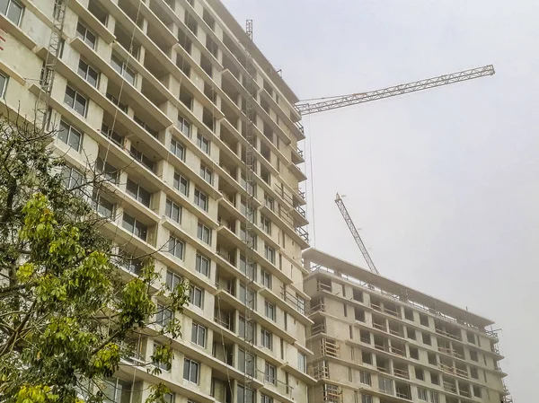 Lägenhet Building Construction, Montevideo, Uruguay — Stockfoto