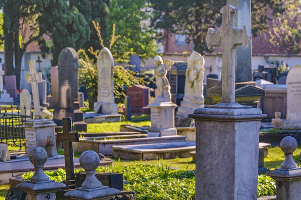 Кресты на Малом кладбище, Монтевидео, Уругвай — стоковое фото