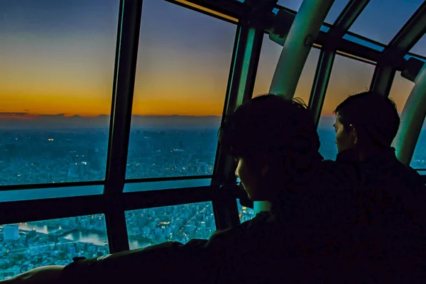 Sky Tree Tower Viewpoint, Τόκιο, Ιαπωνία — Φωτογραφία Αρχείου