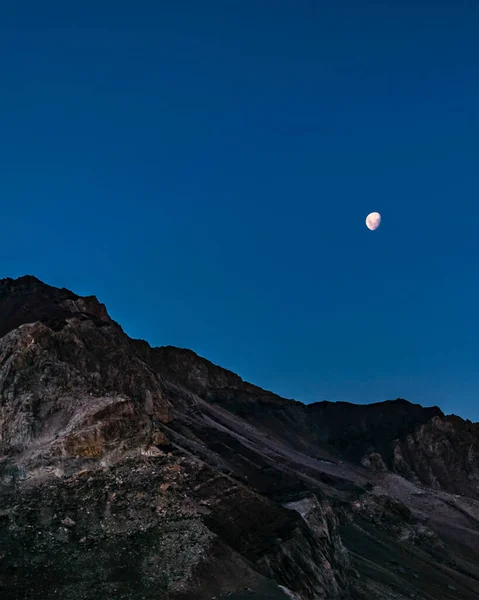 Paesaggio Notturno Nel Parco Nazionale Aconcagua Provincia Mendoza Argentina — Foto Stock
