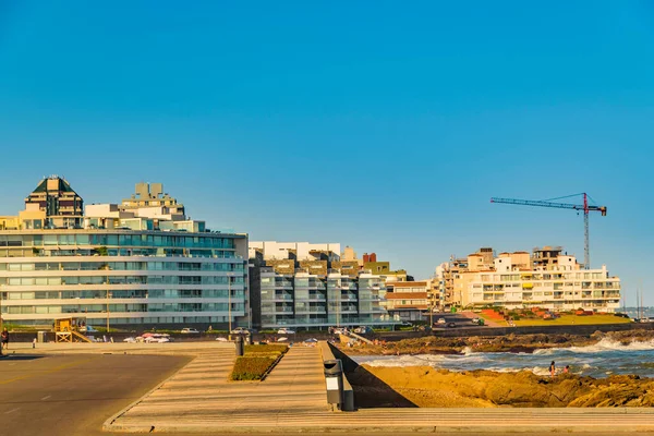 Punta Del Este City Uruguay Şehir Manzarası Boş — Stok fotoğraf