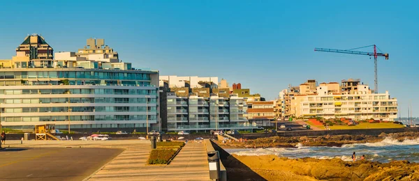 Punta Del Este City Uruguay Şehir Manzarası Boş — Stok fotoğraf