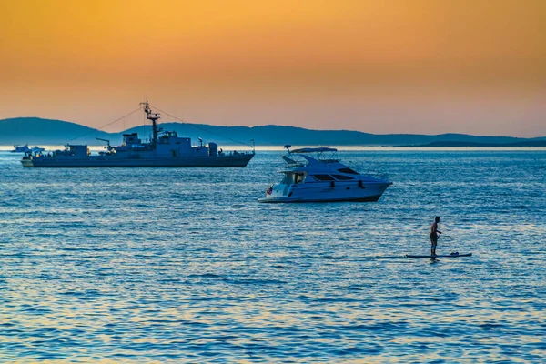Punta Del Este Uruguay February 2020 Okyanus Pasifik Ordu Gemisi — Stok fotoğraf