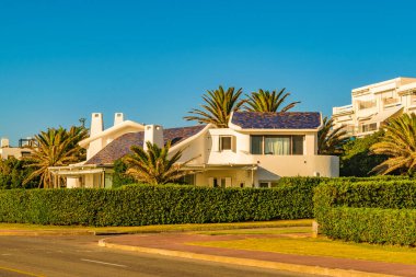 Üst sınıf mahalle binaları, punta del este, uruguay