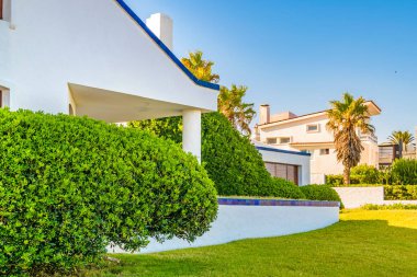 Üst sınıf mahalle binaları, punta del este, uruguay