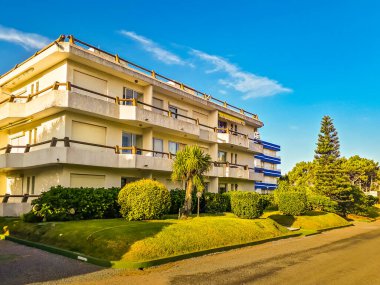 Punta del este şehrindeki modern apartman binası, uruguay