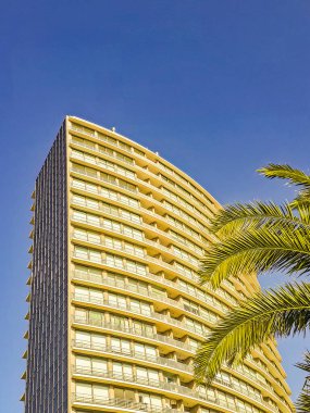 Punta del este şehrindeki modern apartman kulesi, uruguay