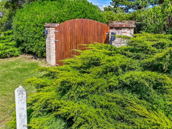 Country Style Residential Outdoor Garden Punta Del Este Uruguay — Stock Photo, Image