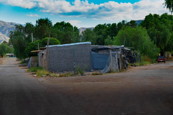 Poor House Mendoza Capital Outskirt Mendoza Province Argentina — Stock Photo, Image