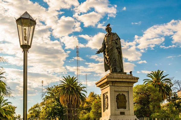 Denkmal Der Heiligen Skulptur Platz Mayo San Juan Argentinien — Stockfoto