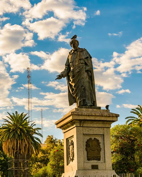 Monument Van Heilige Beeldhouwkunst Mayo Plein San Juan Argentinië — Stockfoto