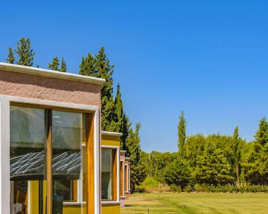 San Juan, Arjantin 'deki huzurlu kırsal alan manzarası