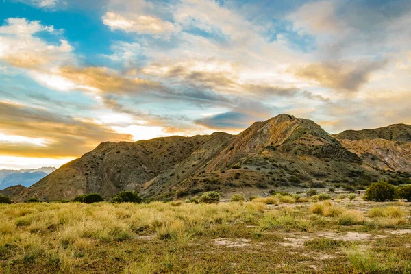 Empty Landscape Scene Leoncito National Park Calingasta District San Juan — Stock Photo, Image