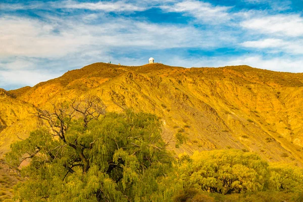 Empty Landscape Scene Leoncito National Park Calingasta District San Juan — Stock Photo, Image