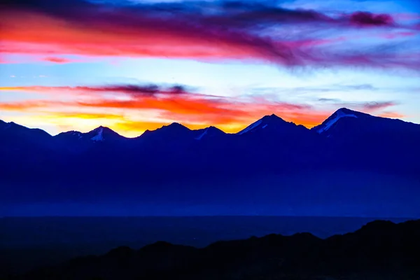 Andes Mountains Landscape Scene Leoncito National Park Calingasta District San — Stock Photo, Image