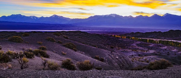 Cordilheiras Dos Andes Paisagem Parque Nacional Leoncito Bairro Calingasta Província — Fotografia de Stock