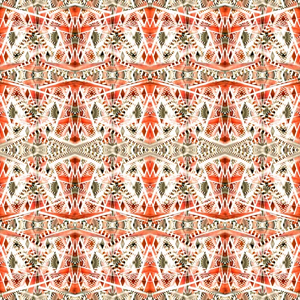 Modernes Stammes Oder Ethnisch Geometrisches Nahtloses Muster Design Lebhaften Mischfarben — Stockfoto
