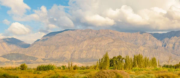 Countryside Sunny Day Landscape Scene San Juan Province Argentina — Stock Photo, Image